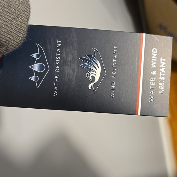 Tommy Hilfiger Men's Gray Water and Wind Resistant Quilted Zip Hood Jacket Sz S - Picture 10 of 16